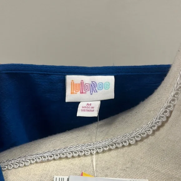 Blue Relaxed Short Sleeve Button Down Shirt - Picture 2 of 6